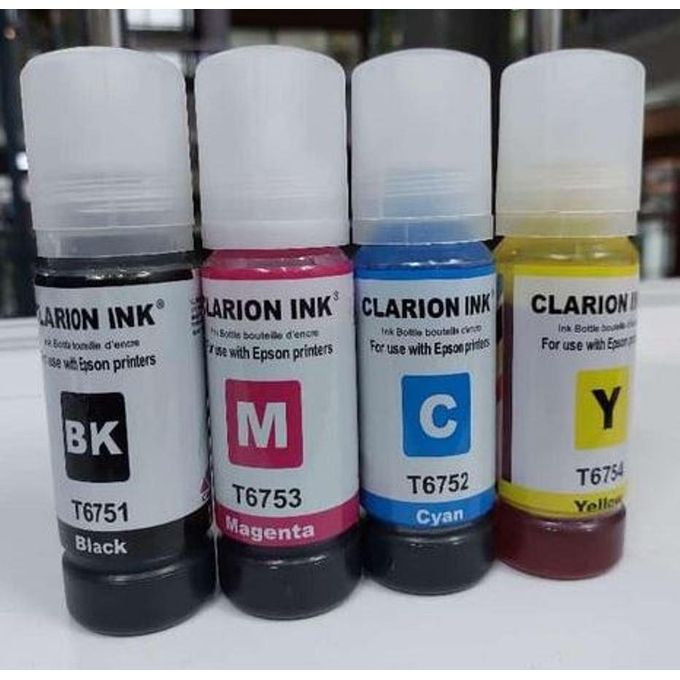 Clarion 103, Black, Magenta, Cyan, Yellow, White, Cap Ink
