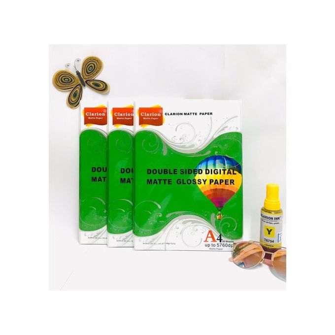 Clarion Double Sided Digital Matte Glossy Paper